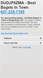 Mobile Screenshot of binghamtonbagels.com